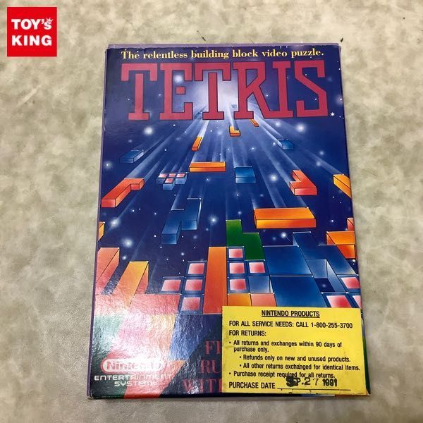 最新作，爆買い 1円〜 欠品 NES TETRIS/テトリス(パズル、迷路)｜売買されたオークション情報、yahooの商品情報をアーカイブ公開 - オークファン タイトル