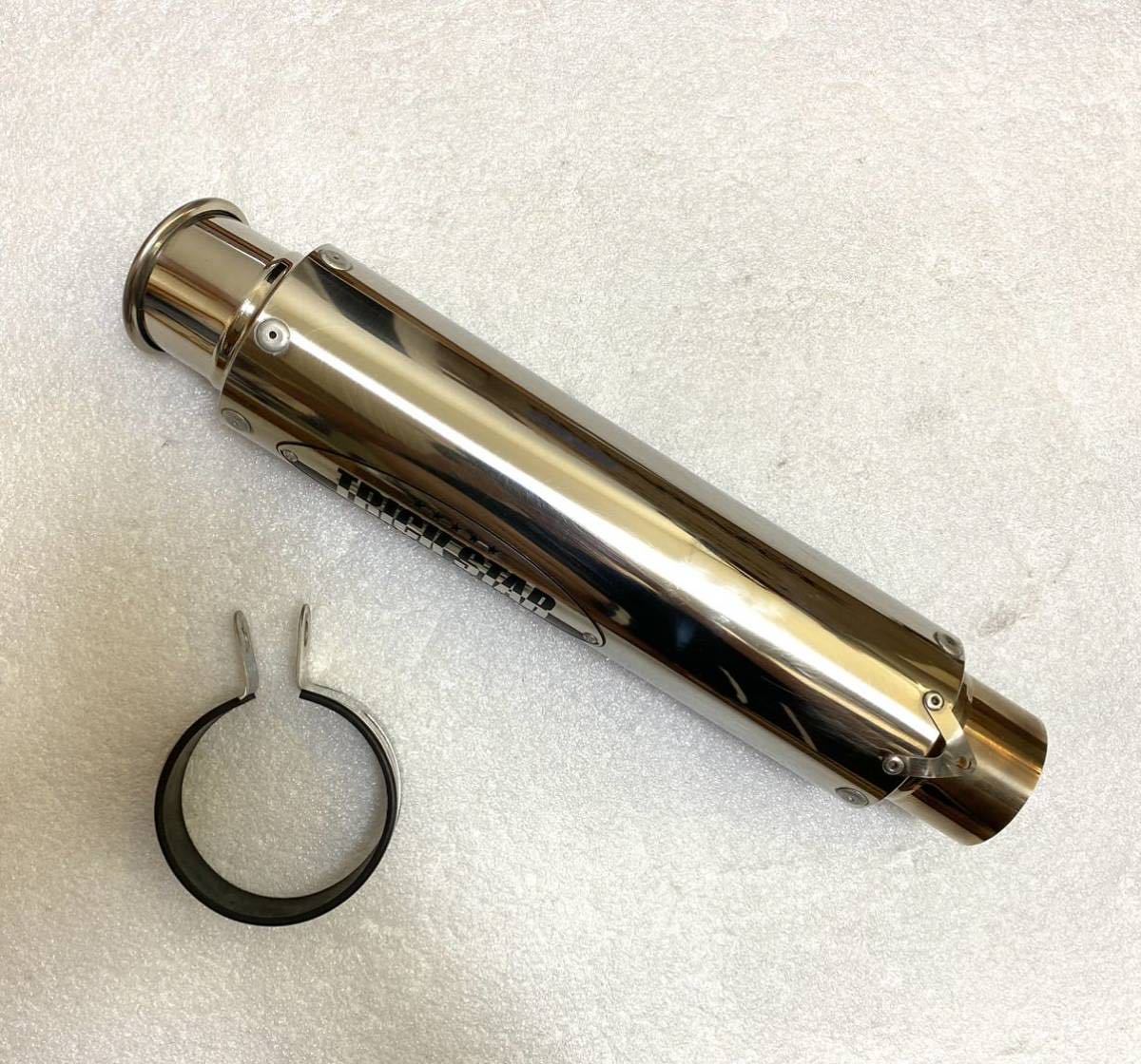 送込 美品 トリックスター サイレンサー 60.5 検チタンZRX1200DAEG 