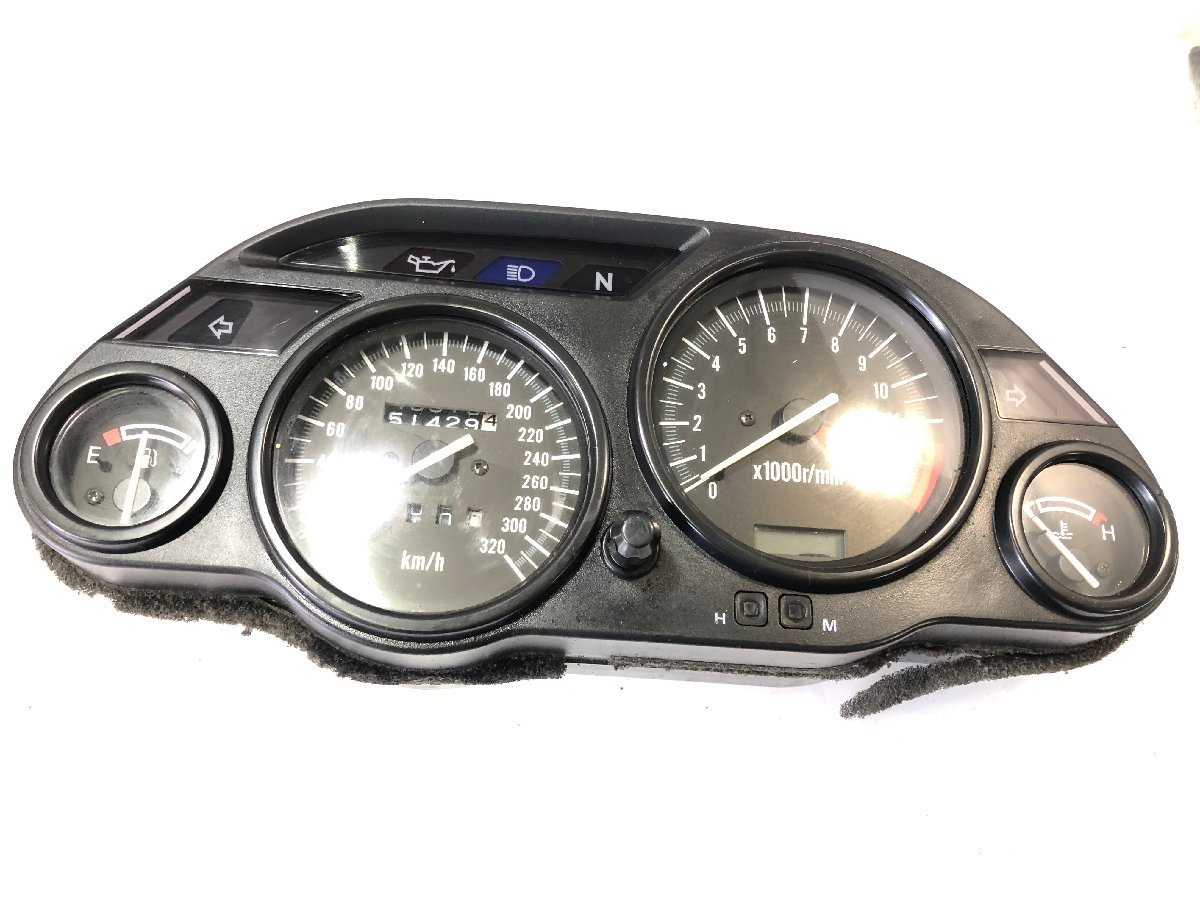 Kawasaki ZZR1100 ZXT10D D型 メーター ジャンク 部品取り 補修ベース