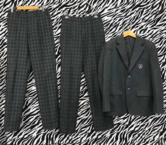 U223/S1004()神奈川県 横浜市立 瀬谷中学校 男子制服3点 /小さめ/S/150