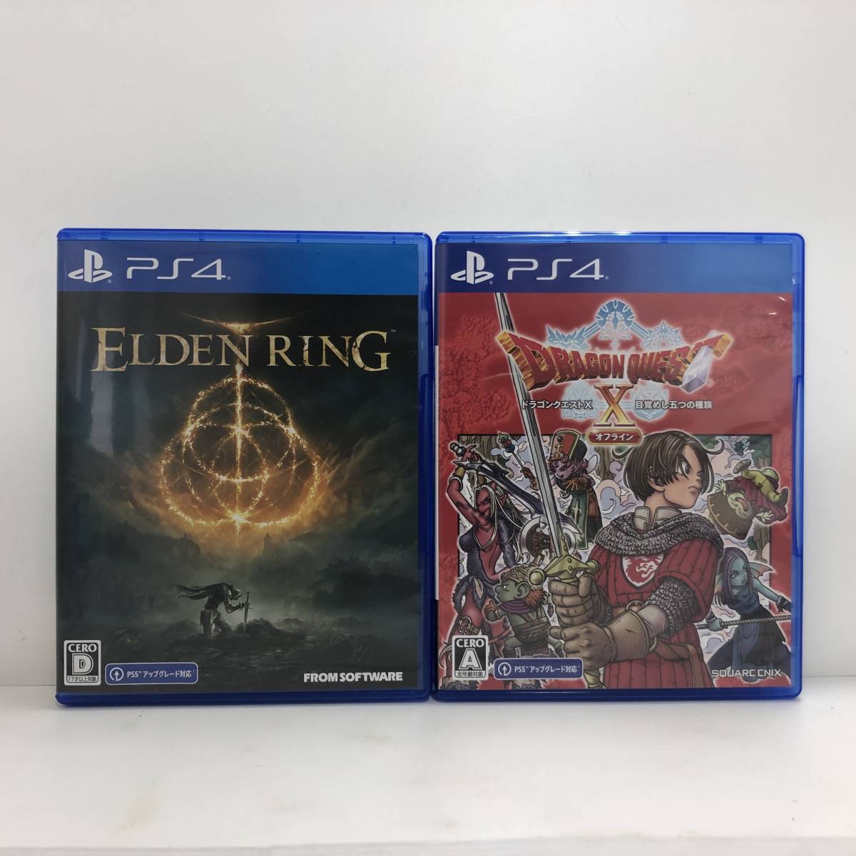 人気SALE，安い 1円 PS4ソフト 2本セット エルデンリング/ドラゴンクエストⅩ目覚めし五つの種族オフライン 品(PS4ソフト)｜売買されたオークション情報、yahooの商品情報をアーカイブ公開 - オークファン PS4ソフト