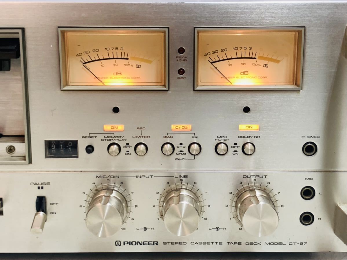 Pioneer パイオニア カセットデッキ CT-97 パイオニア カセットデッキ CT-97 Deck 0 CT-9