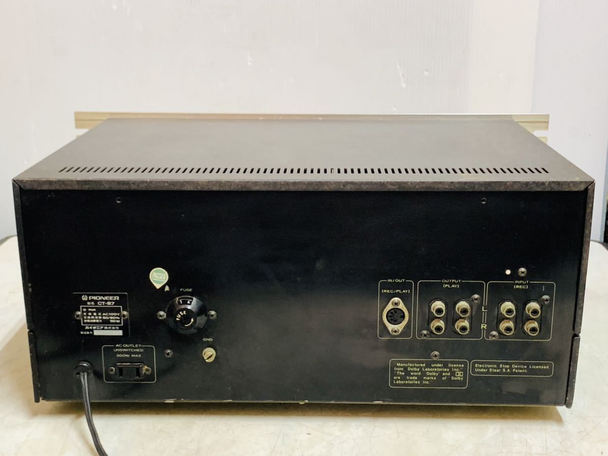 Pioneer パイオニア カセットデッキ CT-97 パイオニア カセットデッキ CT-97 Deck 0 CT-9