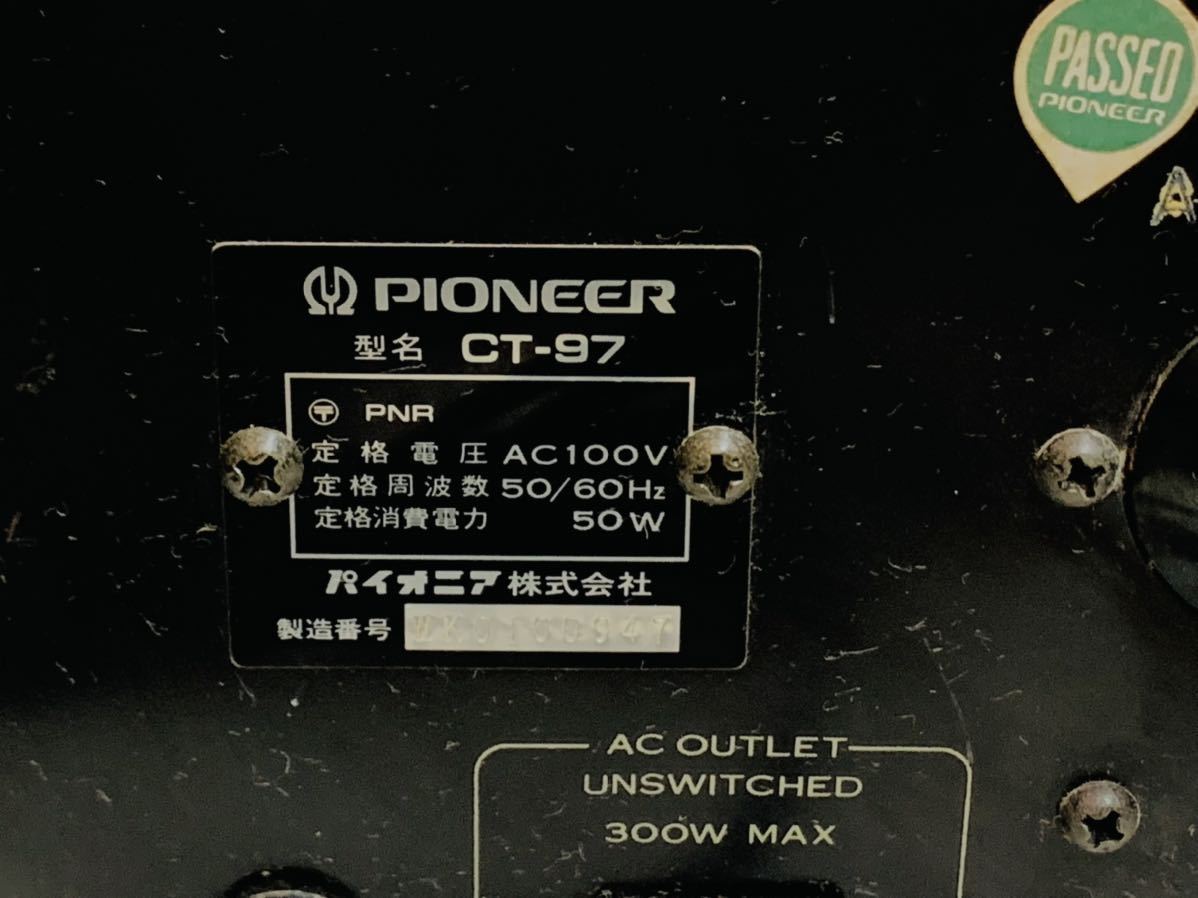 Pioneer パイオニア カセットデッキ CT-97 パイオニア カセットデッキ CT-97 Deck 0 CT-9