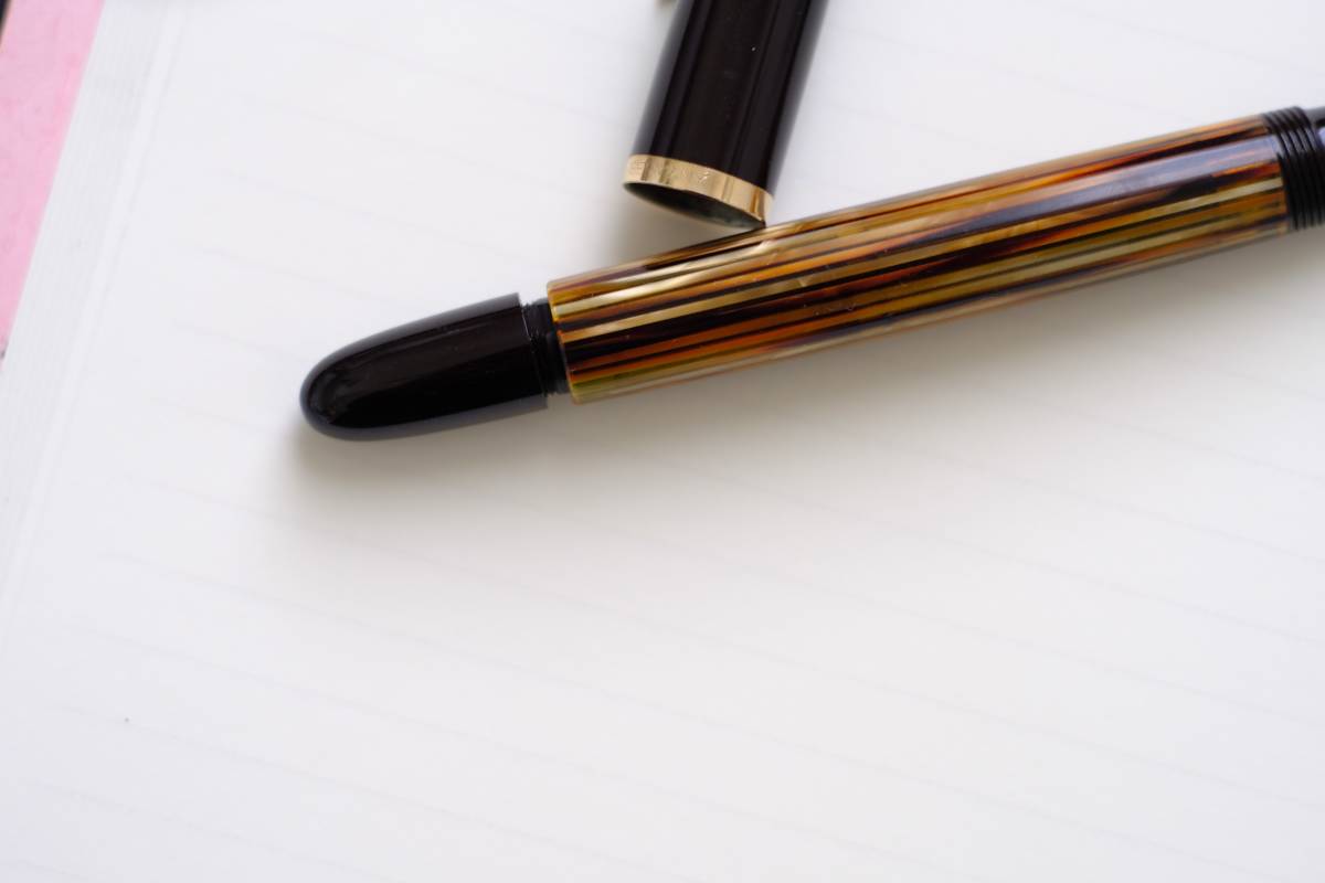 ヴィンテージ ペリカン 400NN 茶縞 万年筆 EF PELIKAN 400NN 茶縞 EF 14K gold ペリカン 万年筆 ビンテージ 【公式通販】