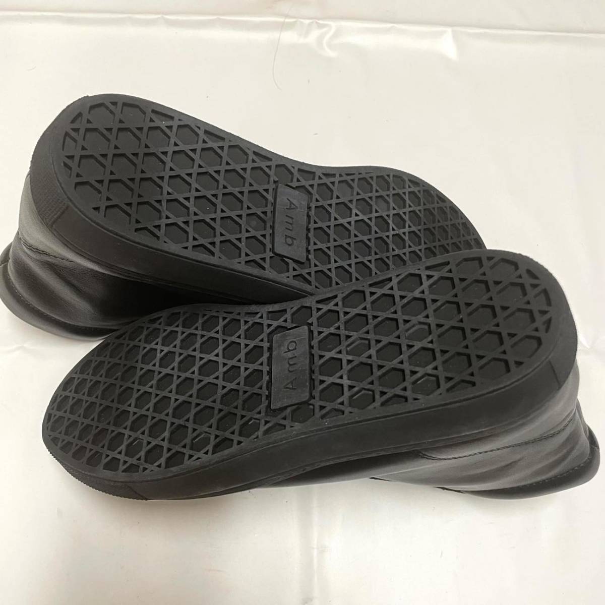 新品 Amb エーエムビー 1000 KIPSレザー ハイカットスニーカー 定価24，200円 41[26.0~26.5cm] Ambassadors by Verginia メンズ 革靴 ブーツ KIPS Amb 1000ZIP （エーエムビー） ⁄ zipの通販
