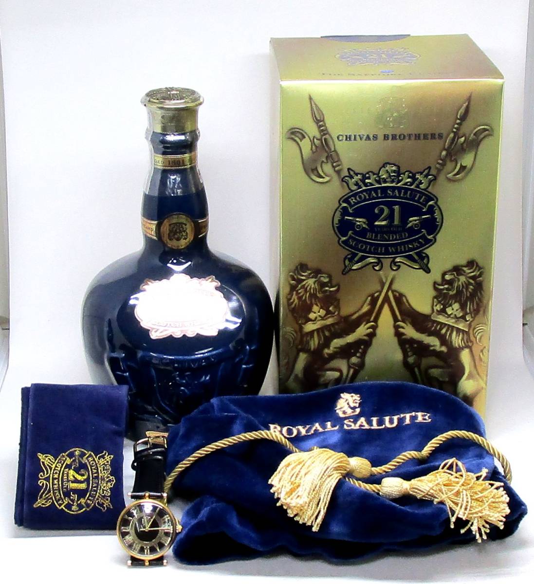 未開栓古酒】◇ROYAL SALUTE ロイヤルサルート 21年 サファイア