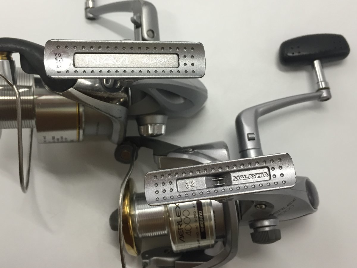 SHIMANO シマノ スピニングリール 2点セット 03 NAVi ナビ 4000