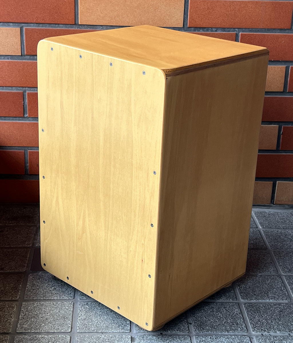 ○ ブランド不明 カホン HANDMADE？ Cajon 自作？ ワイヤータイプ