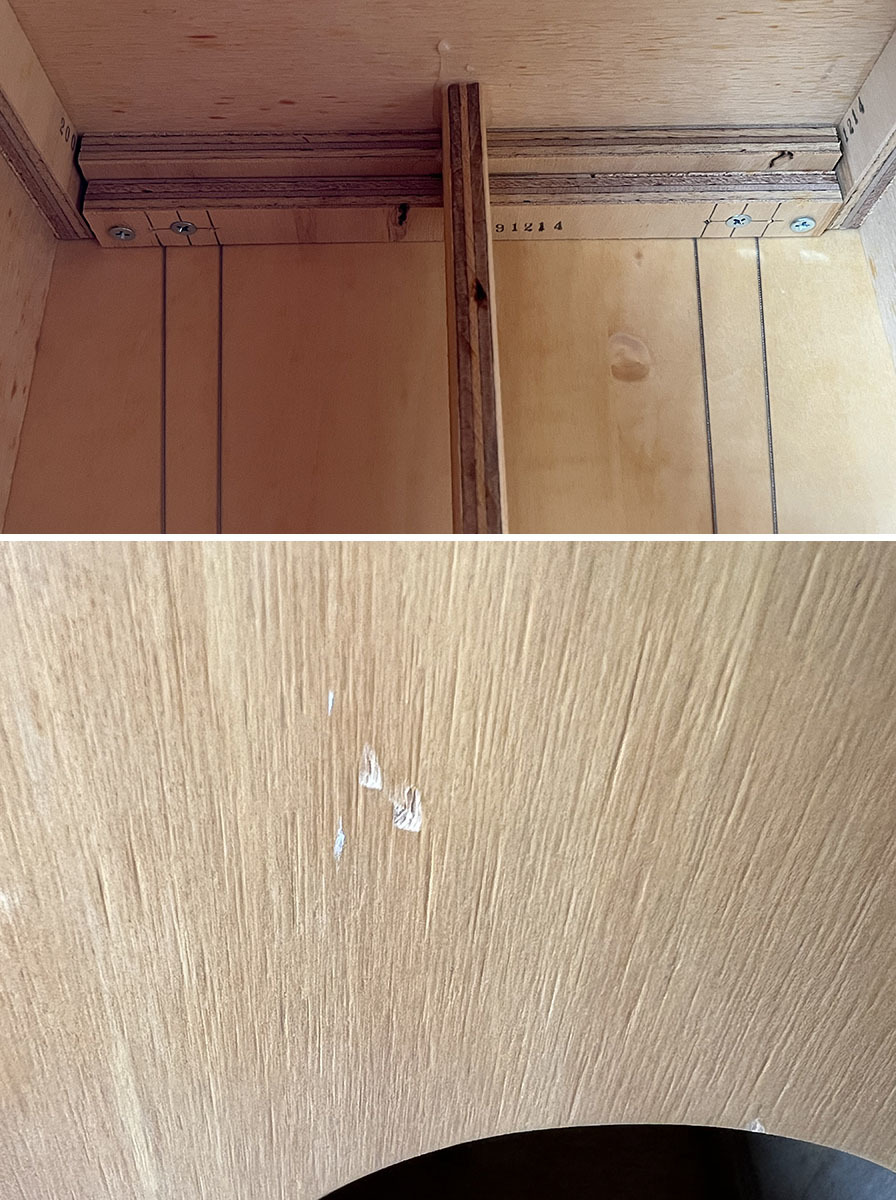 ○ ブランド不明 カホン HANDMADE？ Cajon 自作？ ワイヤータイプ