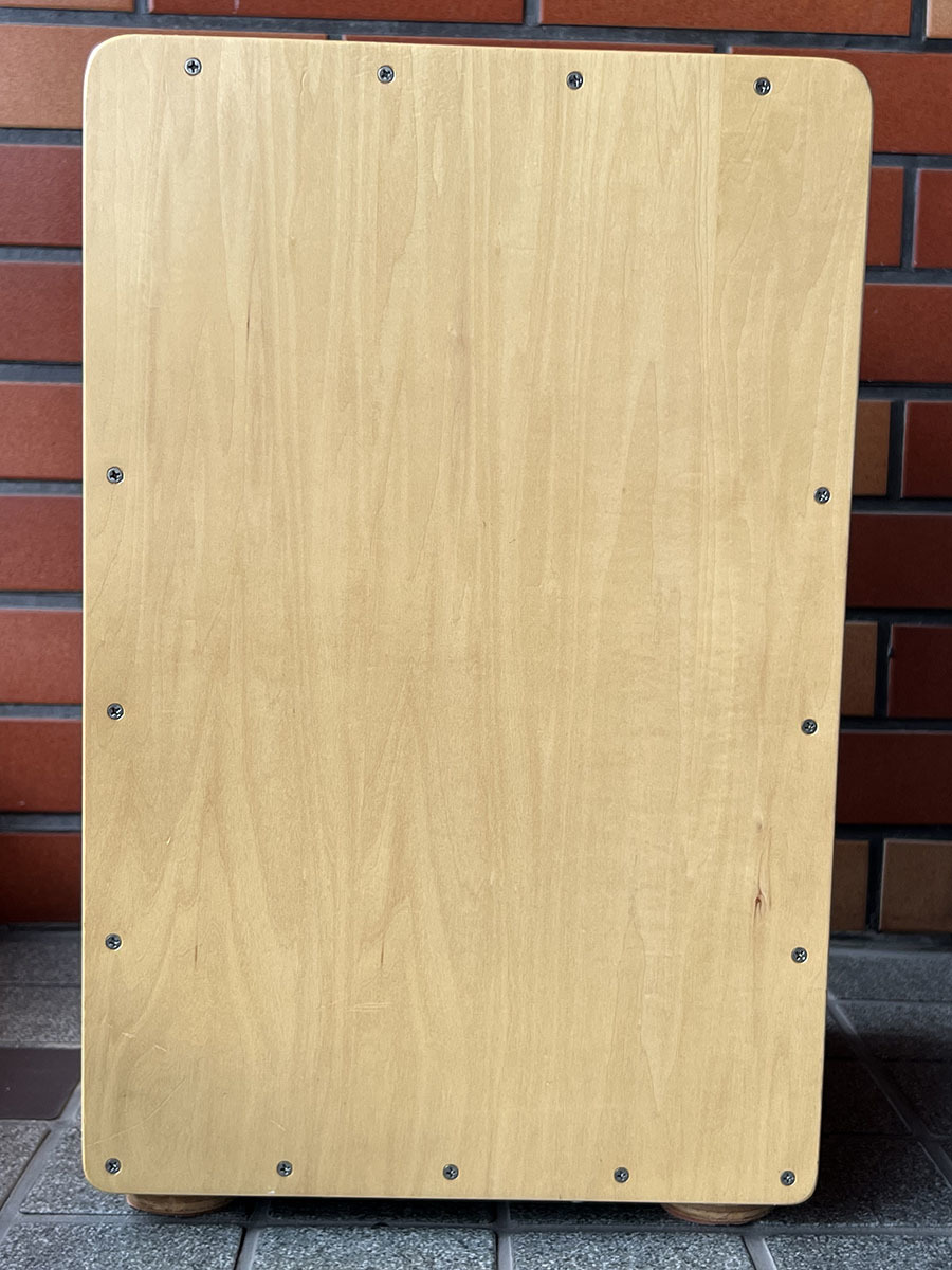 ハンドメイドカホン　ワイヤー式 ○ ブランド不明 カホン HANDMADE？ Cajon 自作？ ワイヤータイプ