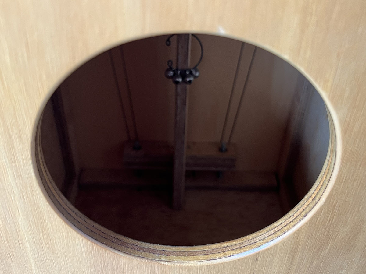 ○ ブランド不明 カホン HANDMADE？ Cajon 自作？ ワイヤータイプ