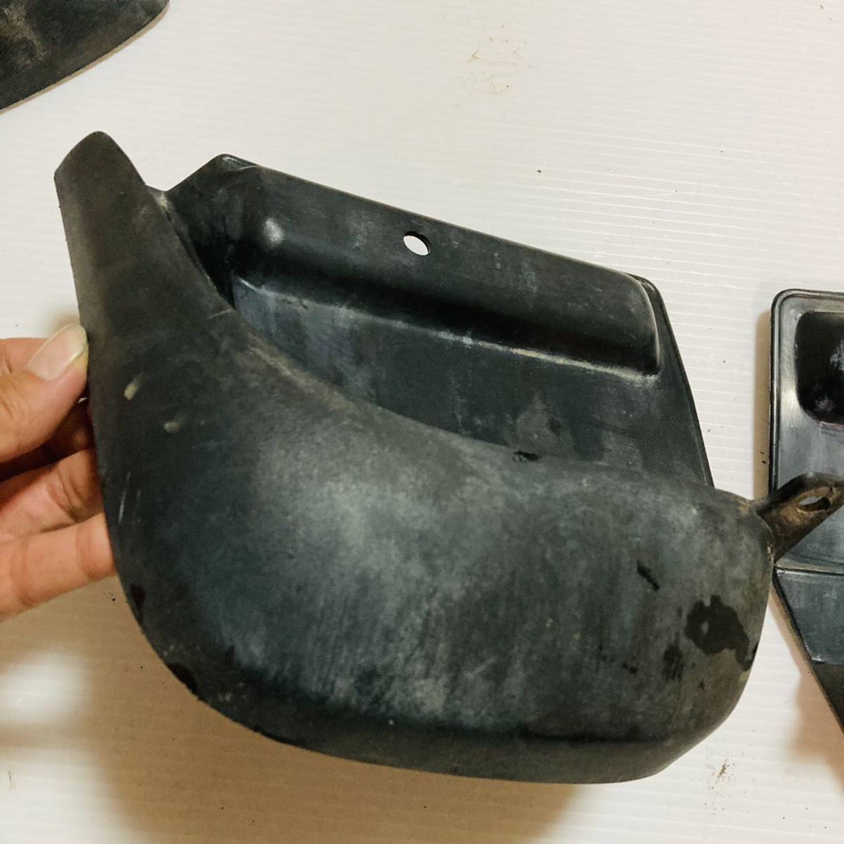 送料無料！ ミラジーノ マッドガード 純正 オプション ドロヨケ 泥よけ