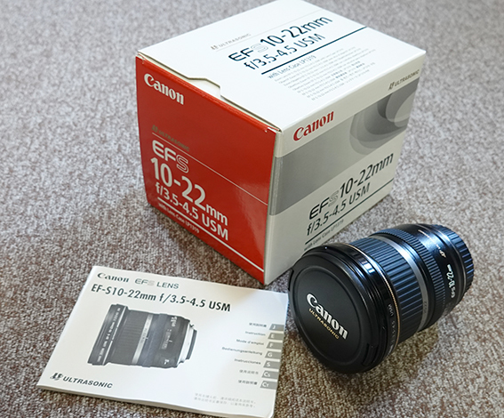 中古　Canon EF-S 10-22mm 1:3.5-4.5 USM 10-22mm EF-S USM EFS10-22mm f&frasl;3.5-4.5USM 中古レンズ