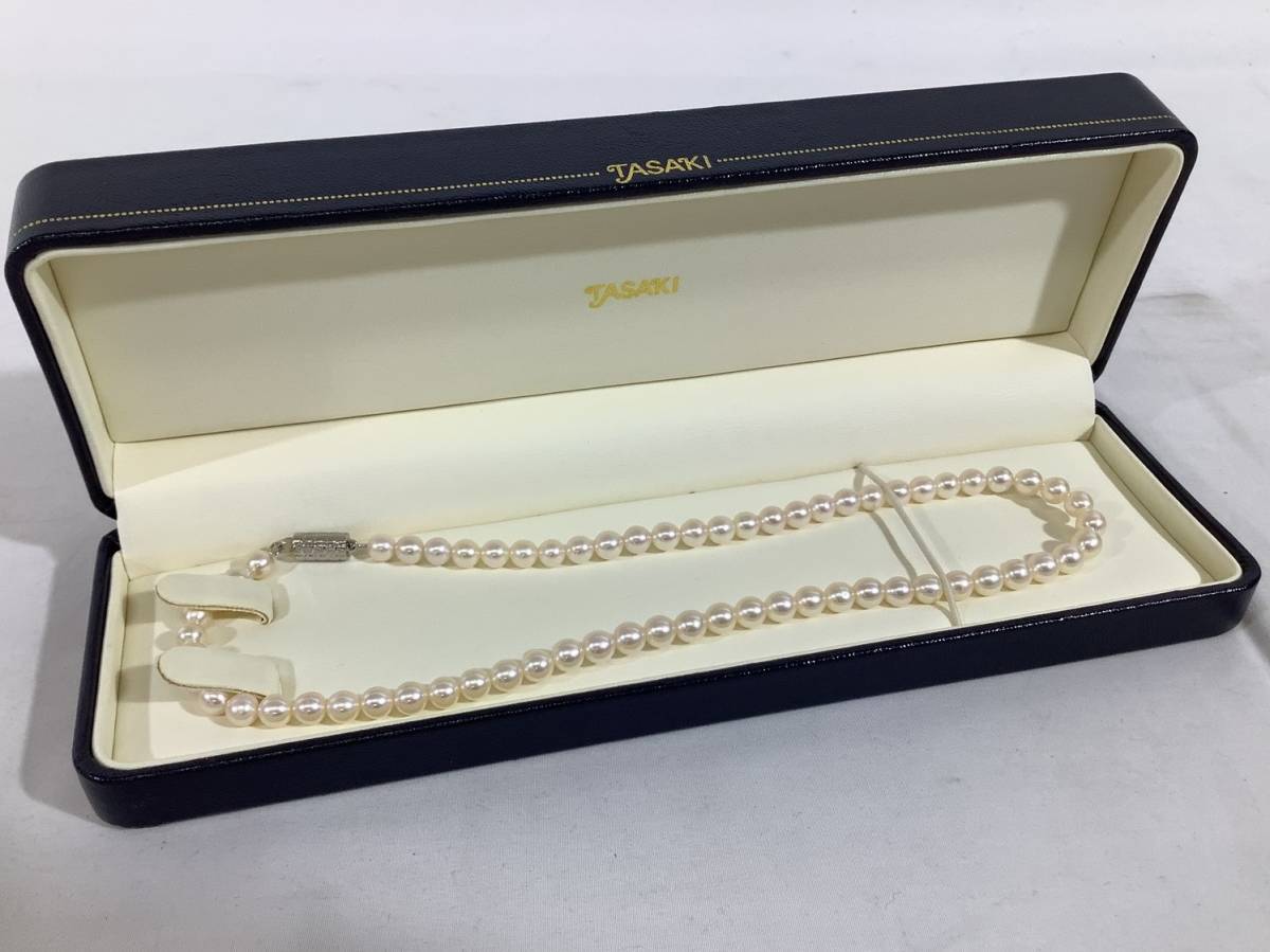 【送料無料，限定SALE】 田崎真珠 淡水パール ネックレス 6 6.5mm玉 42cm(ネックレス、ペンダント、チョーカー)｜売買されたオークション情報、yahooの商品情報をアーカイブ公開 - オークファン ネックレス、ペンダント、チョーカー