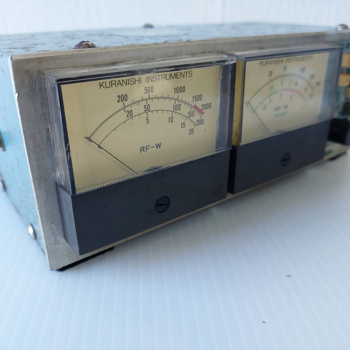 クラニシ製 SWR/パワー計 RW-2102L 1.9 60Mhz 品 ジャンク NASA