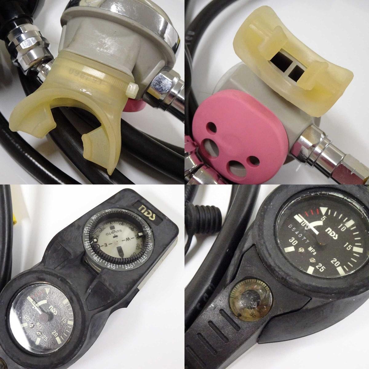 中古】NDS レギュレーター ゲージ オクトパス スキューバダイビング 