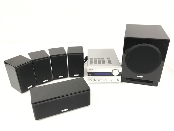 ケーブル27M付き】ONKYOスピーカー5個 ST-V20HD/D-108C オーディオ機器