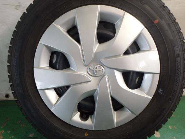 S854□グッドイヤー ZEA2 165/70R14□TOYOTA 純正 DK 14X5J +39 鉄 9分
