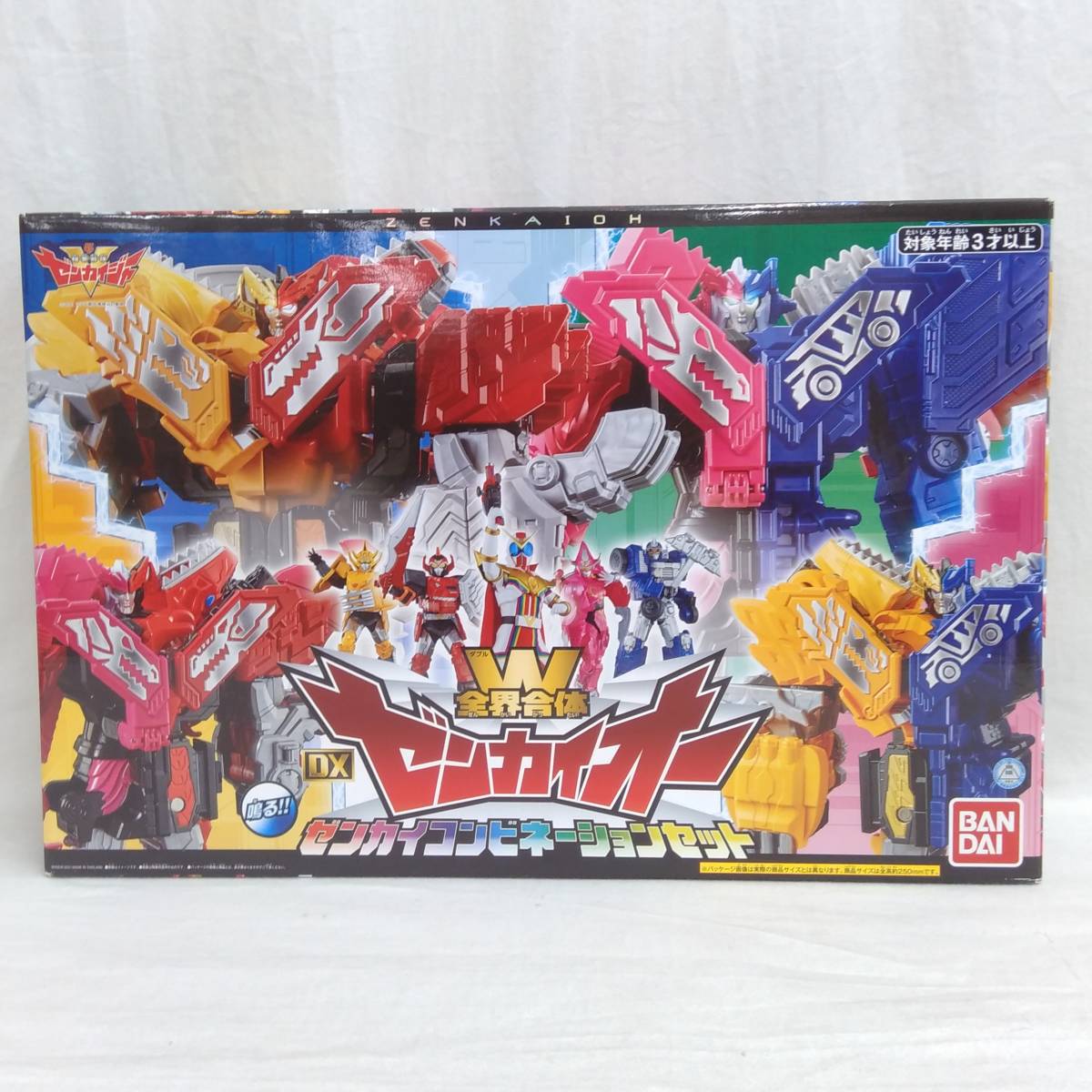 未開封] BANDAI バンダイ 機界戦隊ゼンカイジャー W全界合体 DX 