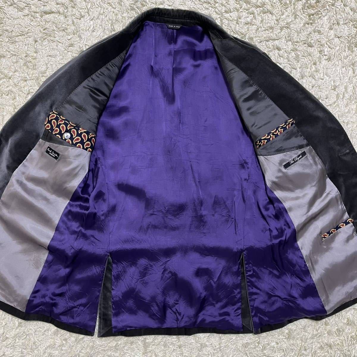 極美品 Lサイズ☆ ポールスミス【極上の光沢感】Paul Smith LONDON 