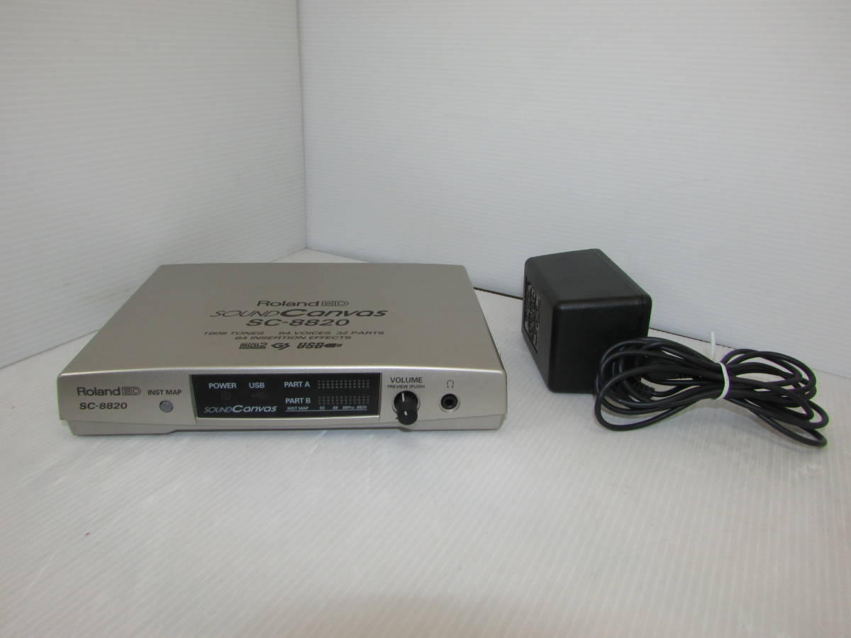 Roland ローランド SC-8820 DTM-MR882W 音源モジュール X88393465
