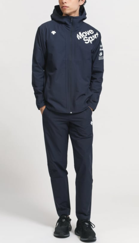 新品　デサント　セットアップ　クロスジャケット AIRY TRANSFER XL 新品□DESCENTE デサント〔L〕AIRY TRANSFER ジャケット パンツ 上下