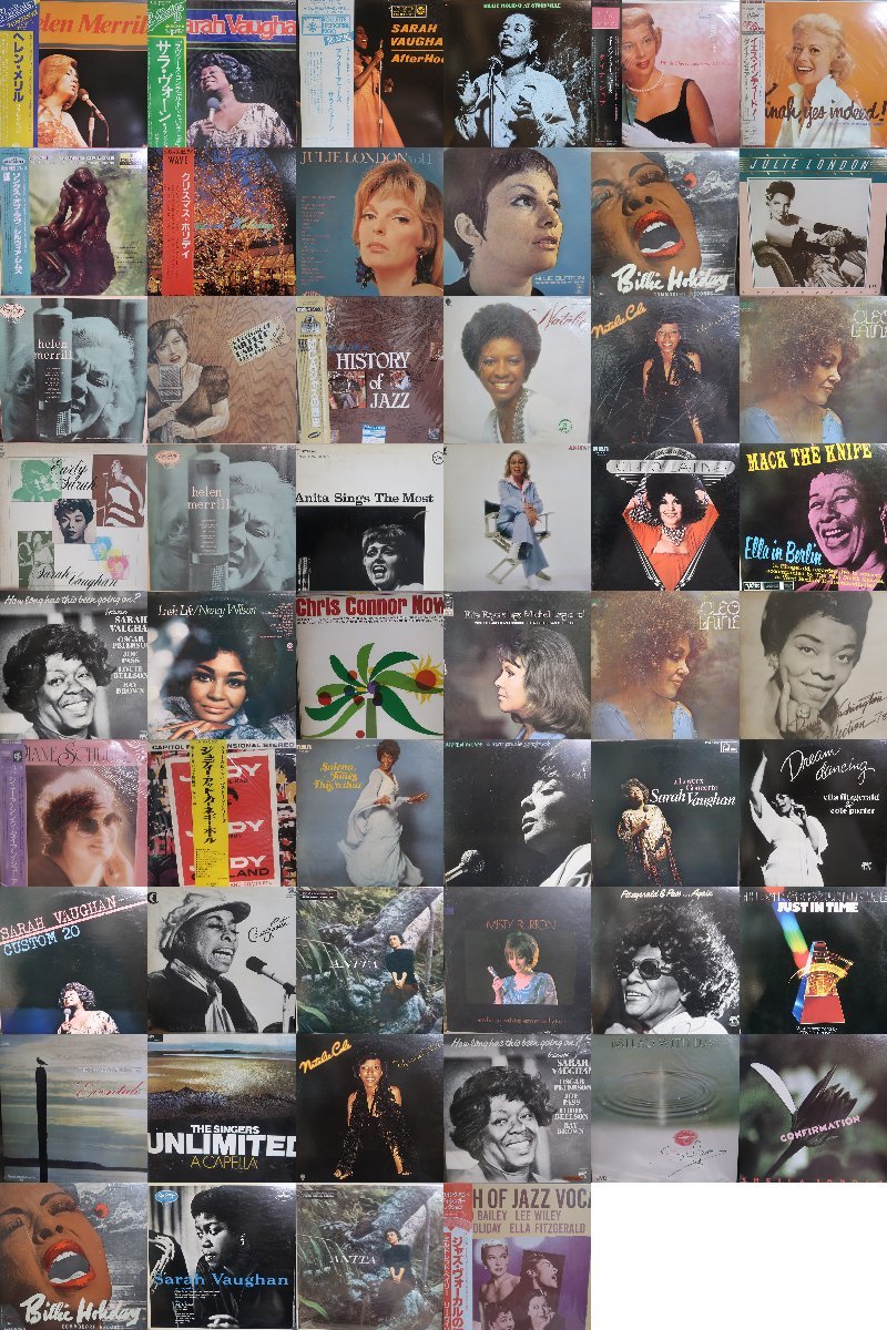 15004257; ALL国内盤 帯付含 ALL JAPANESE PRESS 女性ジャズ ヴォーカル JAZZ VOCAL セット 52枚1箱セット/HELEN MERRILL他④(ボーカル)｜売買されたオークション情報、yahooの商品情報をアーカイブ公開 - オー ボーカル