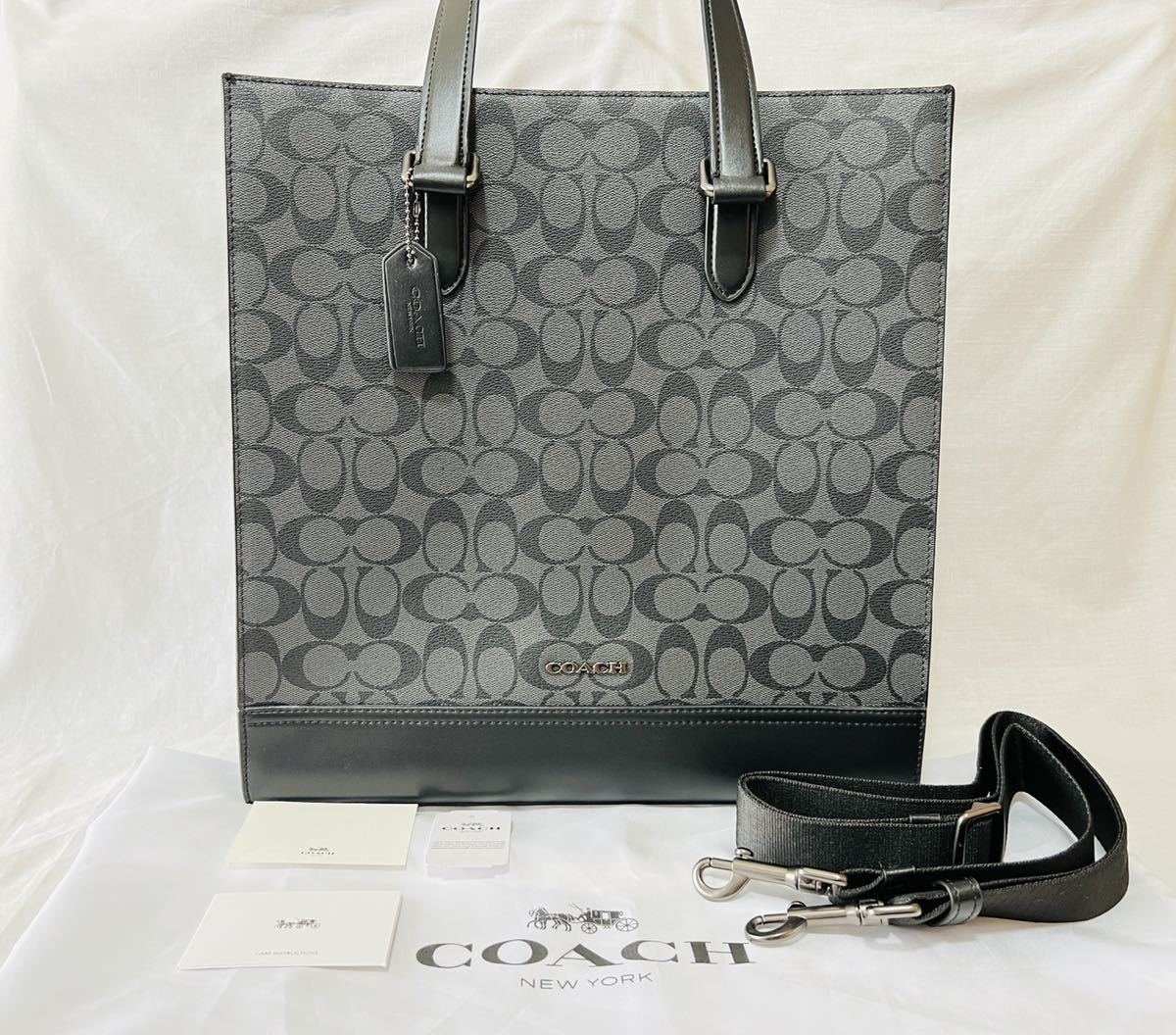 コーチ COACH グラハム ストラクチャード トートバッグ シグネチャー 