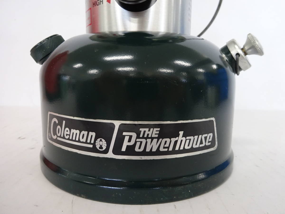 点火チェック済】Coleman パワーハウスツーマントルランタン 290 
