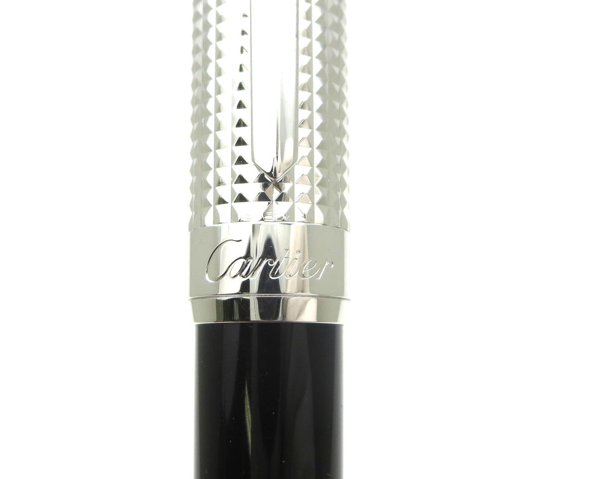 1000円スタート ボールペン Cartier カルティエ パシャ ブラックコン