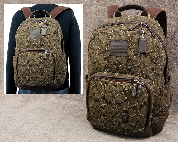 定価￥86，900 美品 コーチ COACH「ファティーグマルチ HWC アーミー 