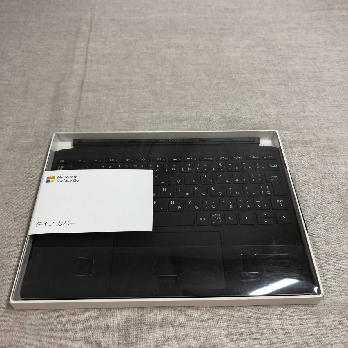 Go タイプ カバー Surface Microsoft ブラック タイプカバー : KCM 