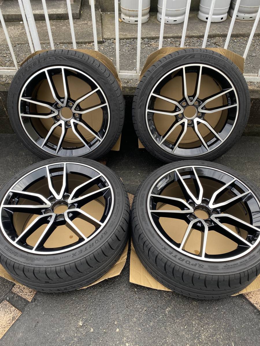 美品バリ山タイヤホイール4本セット ベンツ Eクラス W212 5461 EMN 
