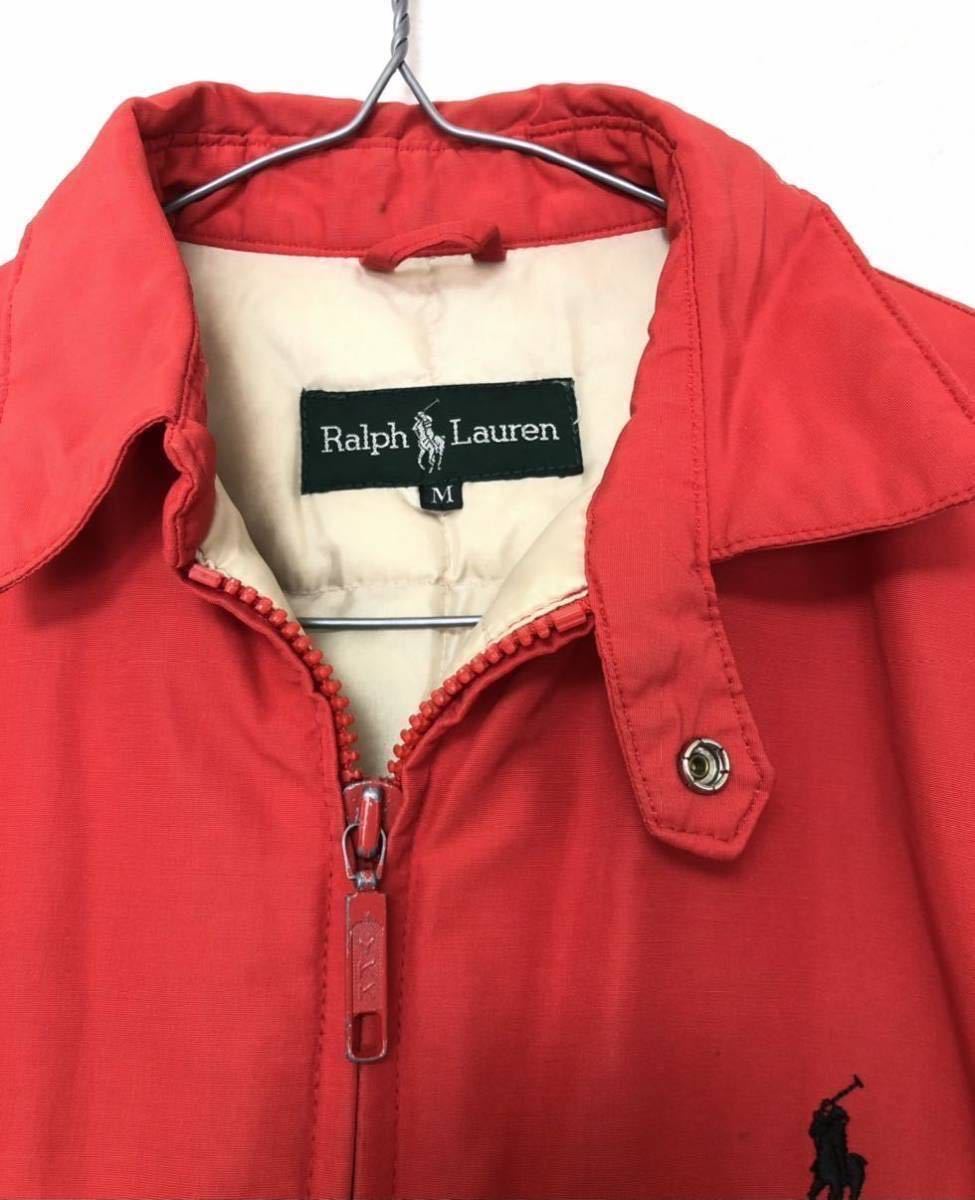 RALPH LAUREN スウィングトップ ダウンジャケット スイングトップ M 赤