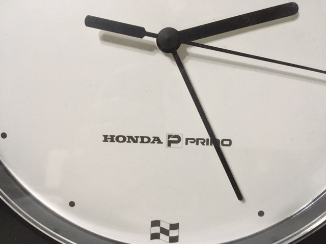 非売品＞ホンダ HONDA PRIMO 店舗用 掛け時計 壁時計 ホンダプリモ 