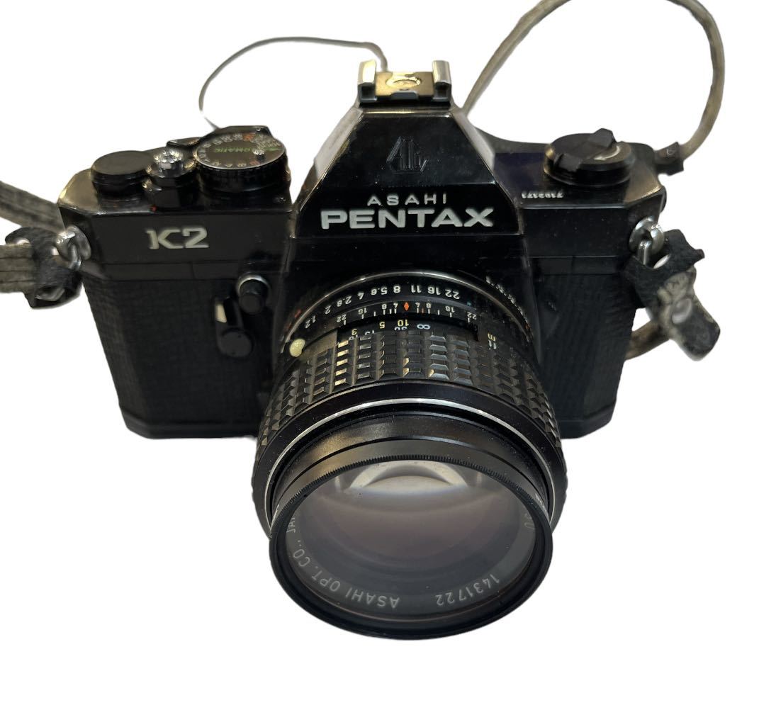 ASAHI PENTAX K2 1眼レフフイルムカメラ SMC PENTAX 1:1.8 / 55