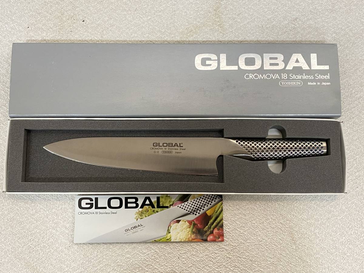 大得価，新作 M-415 ⑦ 同梱不可 980円 現状品 GLOBAL/グローバル 万能包丁 G-2 YOSHIKIN 包丁 キッチン用品(三徳包丁、万能包丁)｜売買されたオークション情報、yahooの商品情報をアーカイブ公開 - オークファン 包丁