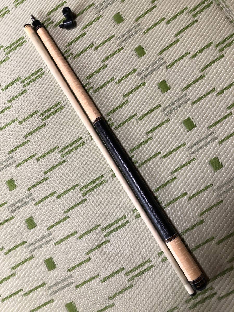 超入手困難 アダムMUSASHI ムサシ ビリヤードキュー ADAM made in
