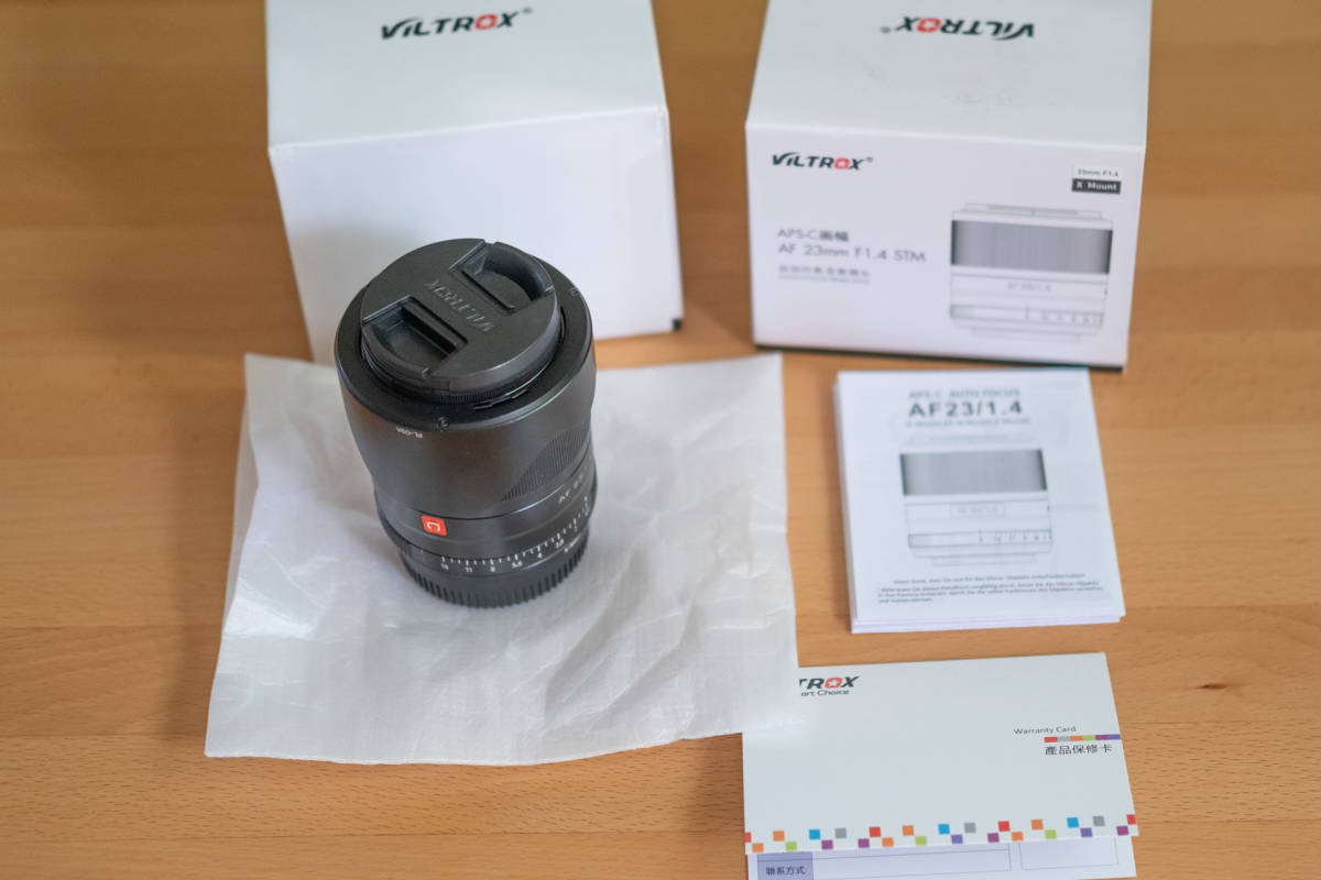 VILTROX AF 23mm F1.4 STM ー 富士フィルム フジノン FUJIFILMカメラ用