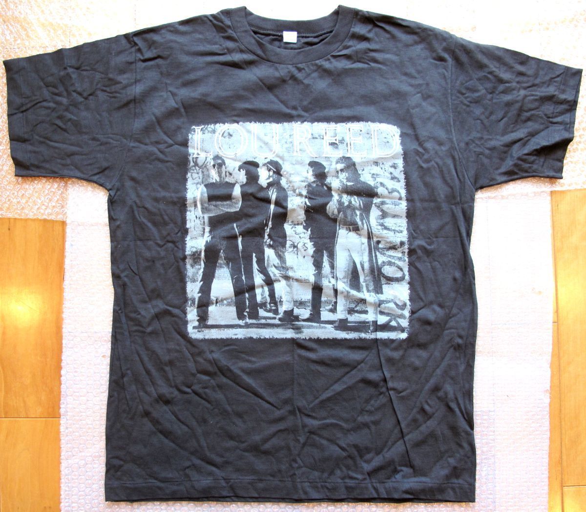 2003 ルーリード LOU REED ツアーTシャツ L ブラック Lou Reed（ルー・リード）、New York Tour コンサートTシャツ 【公式通販】