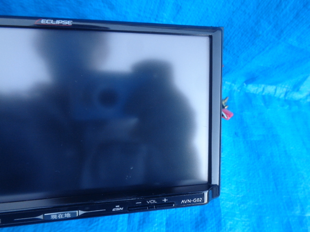イクリプス メモリーナビ カーナビ AVN-G02 フルセグ DVD　動作品　ムーヴ　L175Sから　管G1020-6 イクリプス AVN-G02 ECLIPSE 得 お 地図2012年