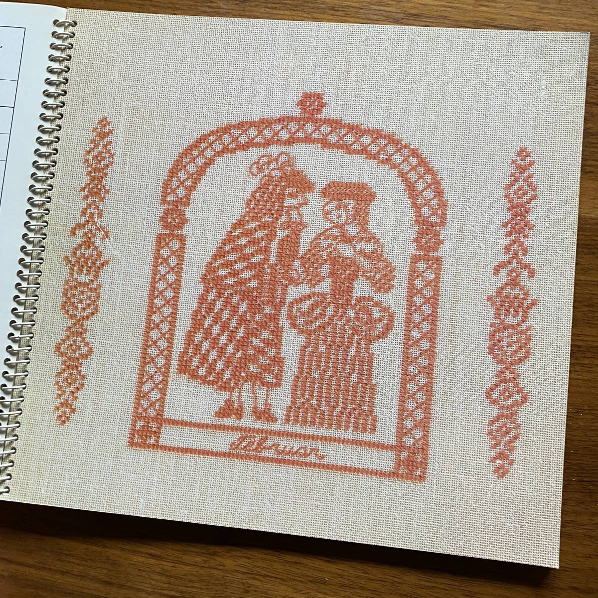 希少 フレメ 図案集 1984年 カレンダー マルグレーテ女王陛下 古書