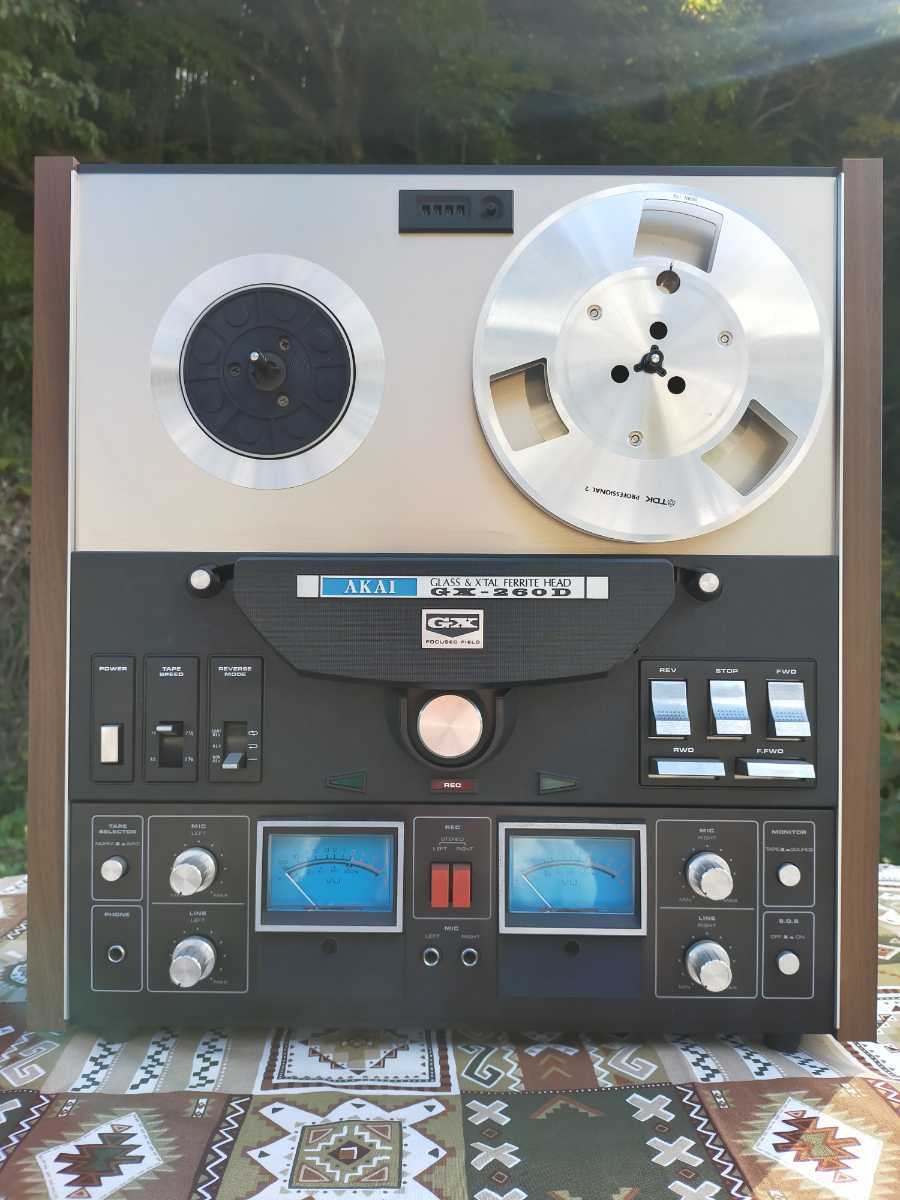 AKAI アカイ オープンリールデッキ GX-260D ジャンクF00810 公式