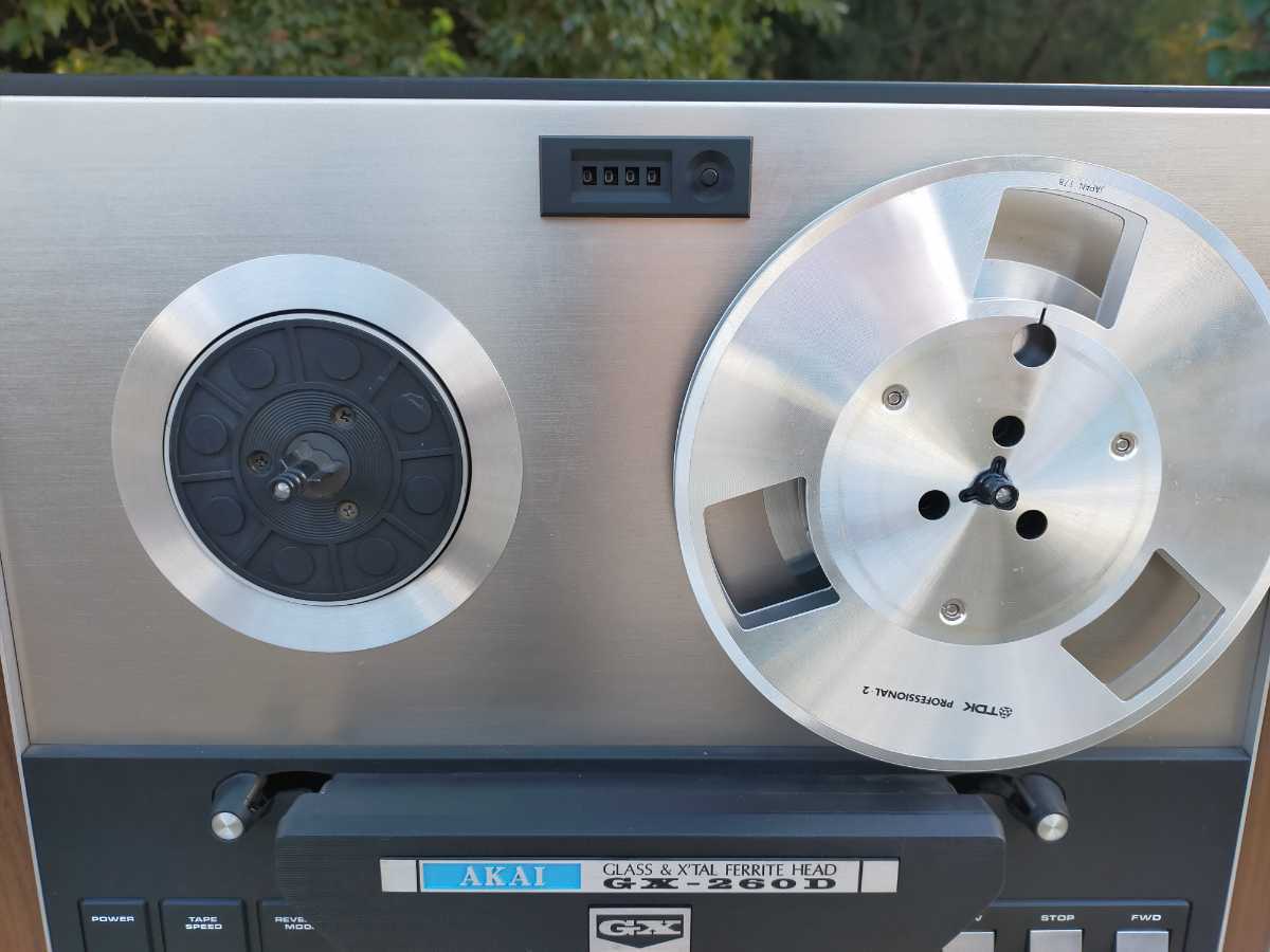 AKAI アカイ オープンリールデッキ GX-260D ジャンクF00810 公式