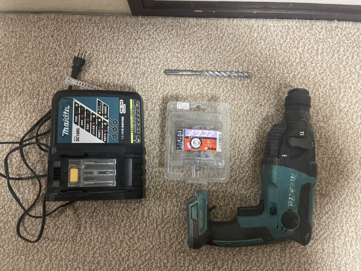 Makita - マキタ　充電ハンマドリル　18v hr165d  駆動部消耗品　新品に交換済み マキタ hr165dの通販 「マキタhr165d」の落札相場・落札価格 Yahoo