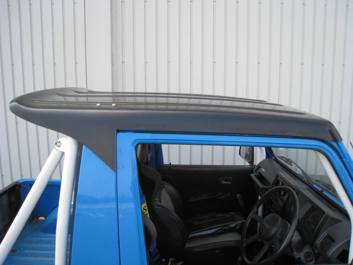 ジムニー ja11 幌車用 FRPトップ ルーフスポイラーセット