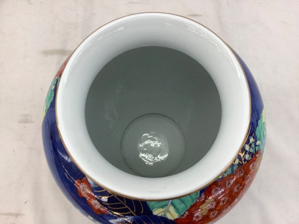 有田焼　花舟作 花舟作 花瓶/花器/有田焼 中古品 ACB 【公式通販】