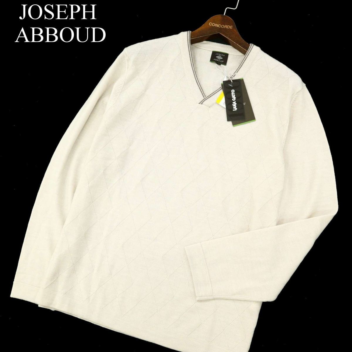 新品 未使用 JOSEPH ABBOUD ジョセフ アブード 秋冬 ウール100