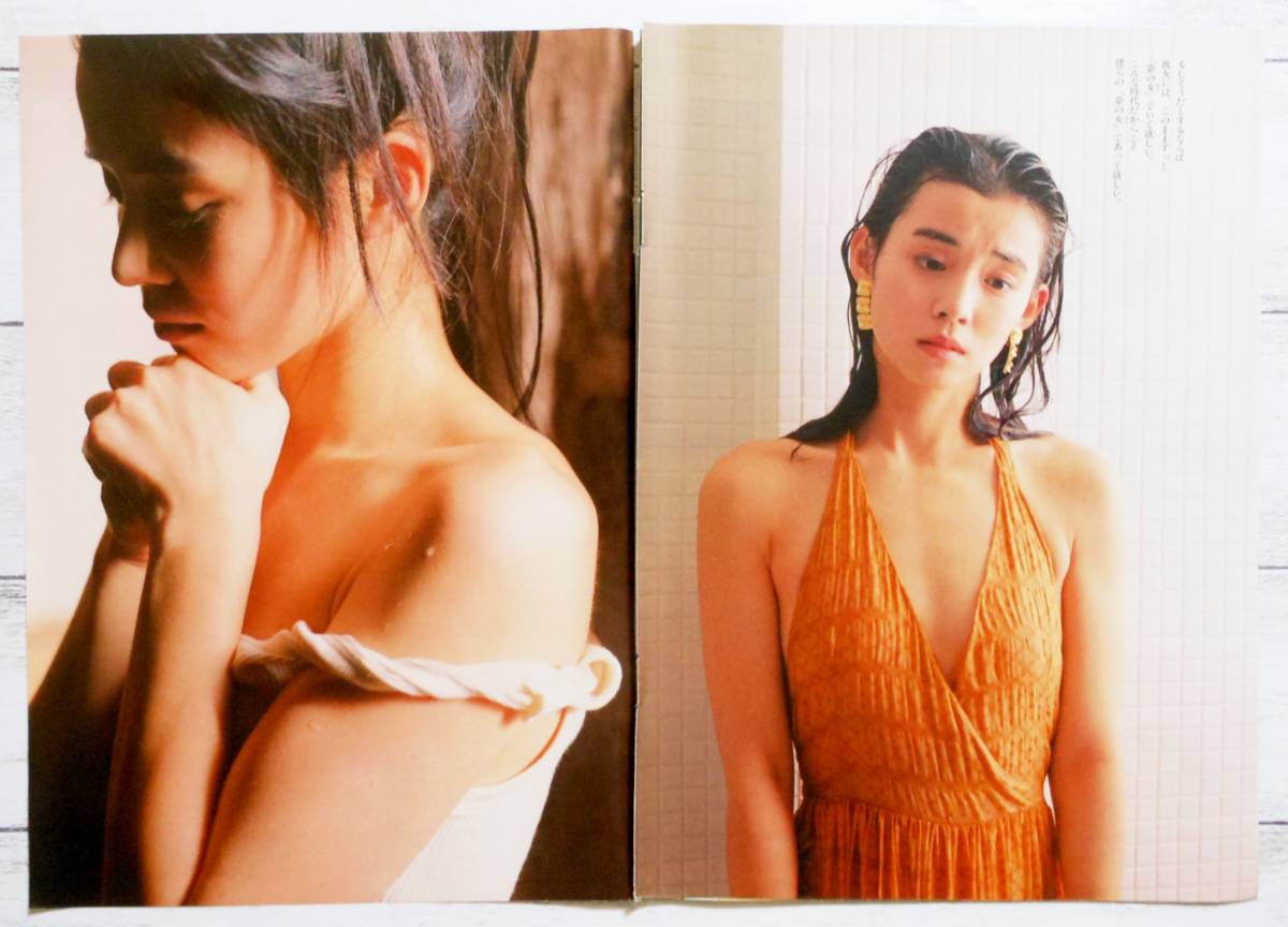 石田ゆり子さん 週刊プレイボーイ切り抜き 3点セット ◇石田ゆり子 切り抜き 10P 1993年 4月20日号 平成5年 プレイボーイ